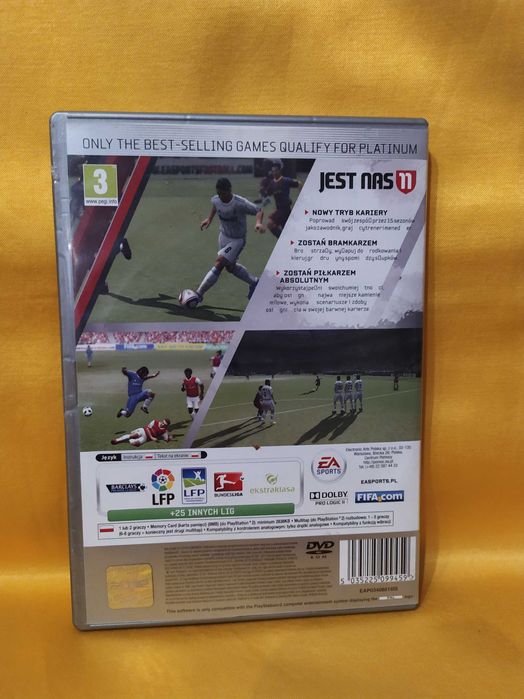 [Polskie wydanie] Gra FIFA 11 PS2 PlayStation 2