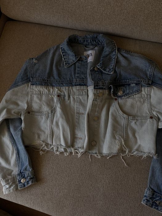 Куртка Zara джинсова С