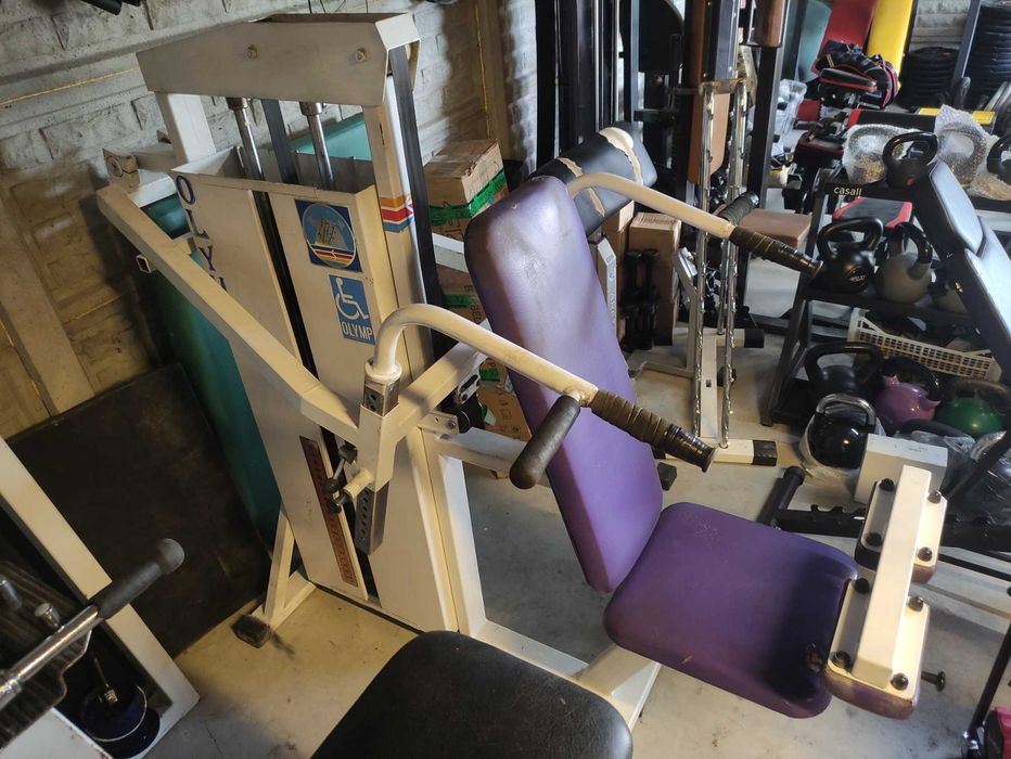 Atlas Barki Bary Wznosy w górę OLIMP OLYMP stos 115kg stary solidny klasyk old school