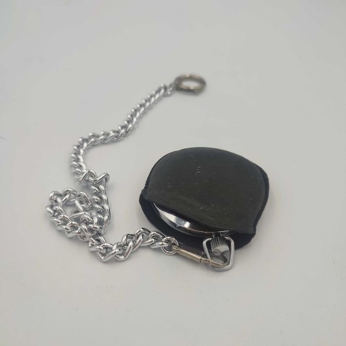 zegarek kieszonkowy Ruhla Antimagnetic H5GRU5 70s GDR(działa)+ pokr.