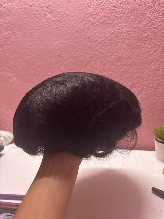 peruca com cola para calvice marca americana LseeWings