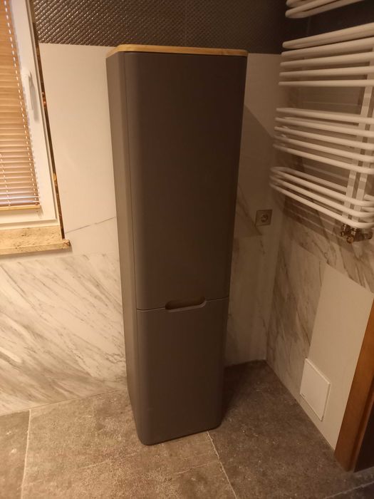 Szafka Słupek łazienkowy Vitra kolor antracyt.