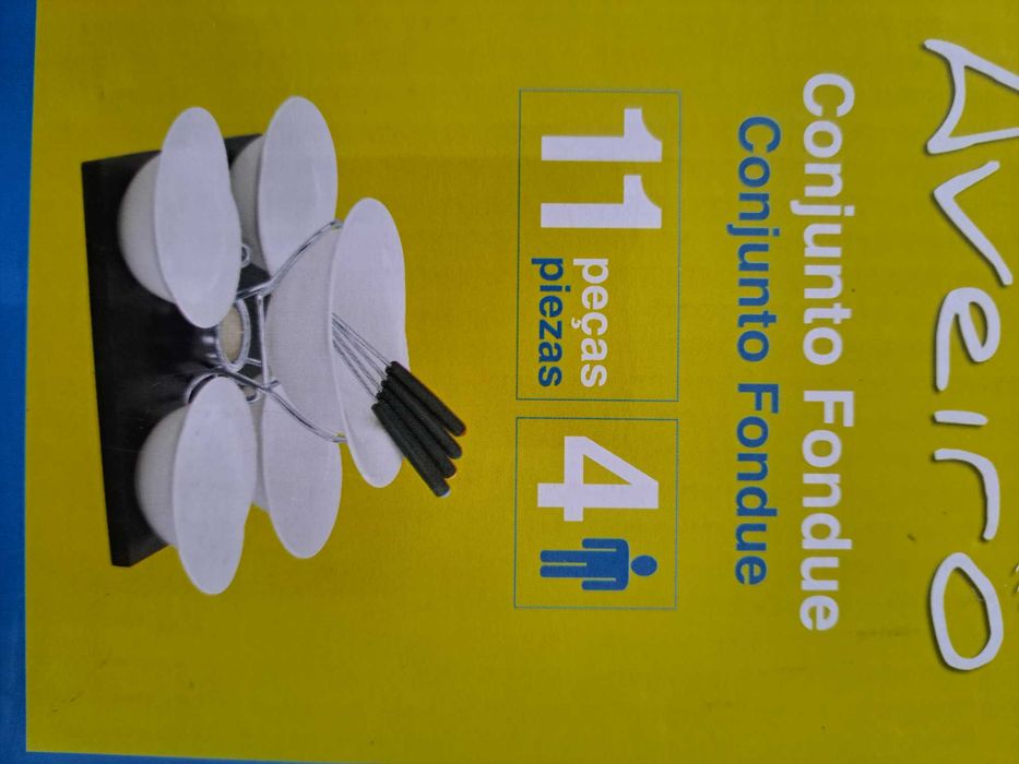 Conjunto para fondue