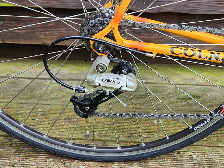 Rower Colnago szosa UNIKAT, wysoka stalowa rama, w barwach Rabobank
