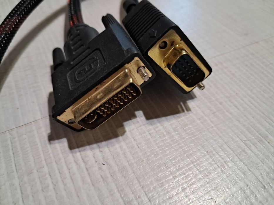 Кабель vga новый, длина 3м