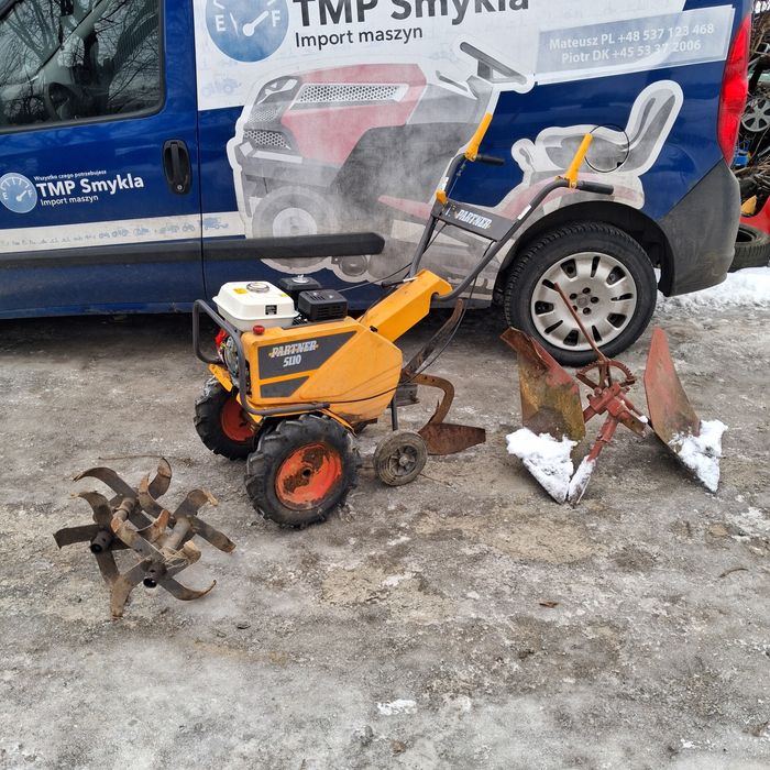 Traktorek jednoosiowy, glebogryzarka partner 7km.