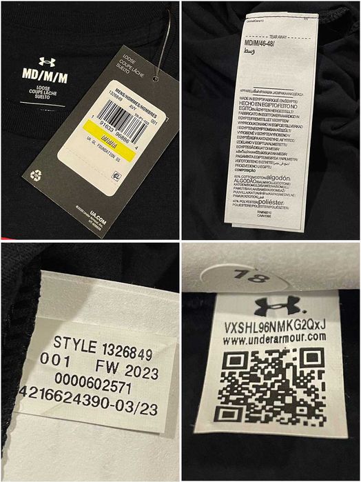 Under Armour Global Foundation T-Shirt 1326849 001 футболка оригінал