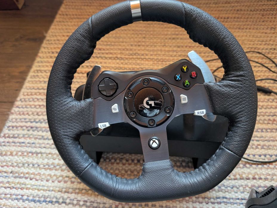 Kierownica Logitech G920 + pedały + shifter