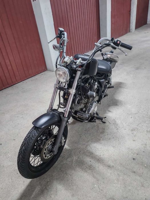 Moto Virago 1100 costum