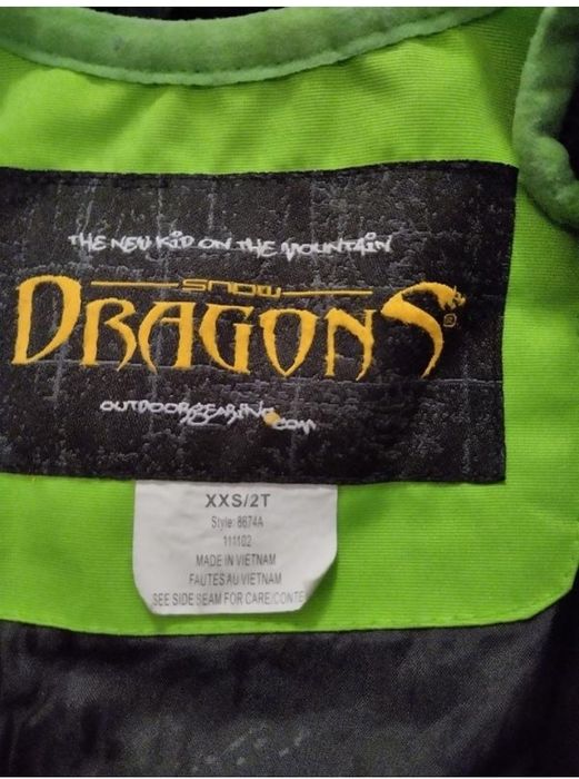 Комбінезон, костюм зимовий Snow Dragons