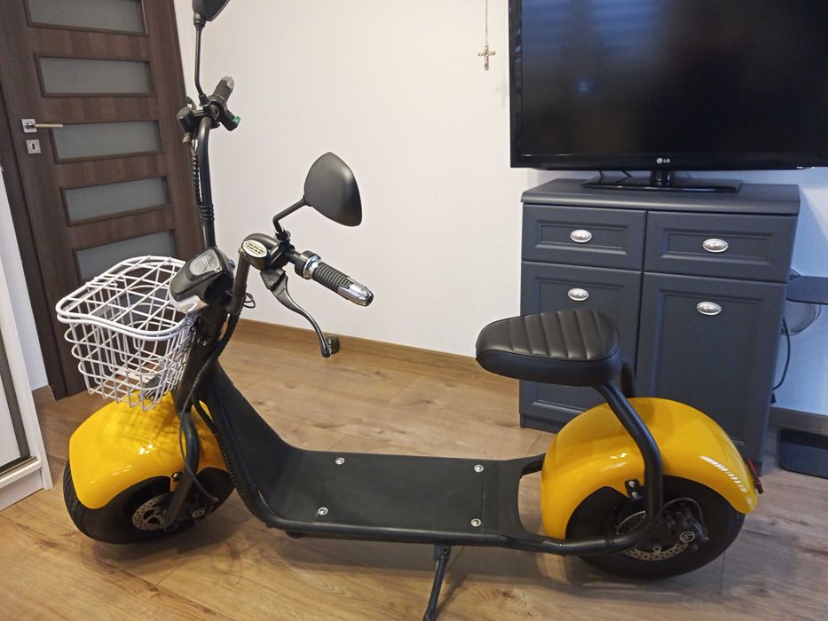 hulajnoga elektryczna jak nowa, 2 baterie