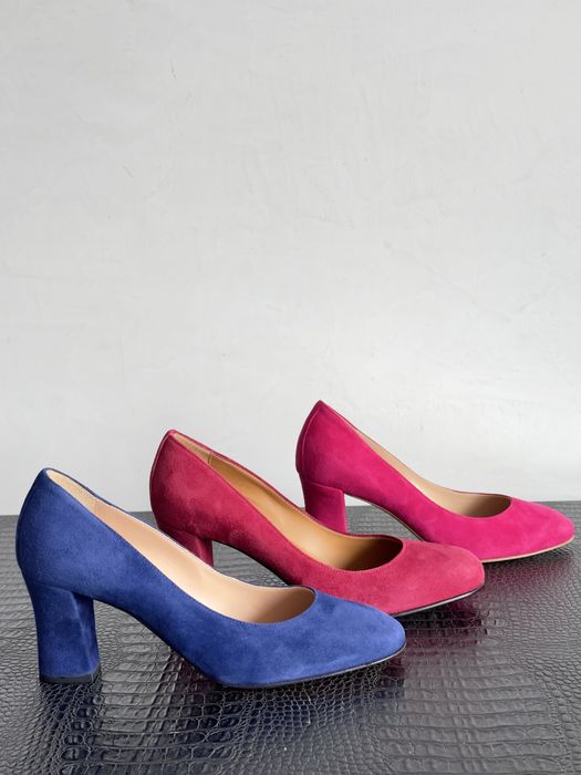 Замшеві туфлі-човники Mannina Італія  35.5 36 36 5 37 38 39.5,40.5 41