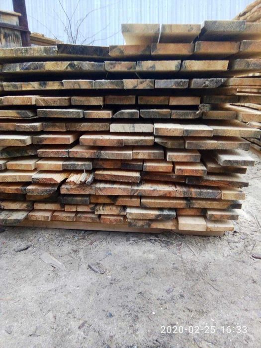 дошка обрізна 30мм сосна опалубка