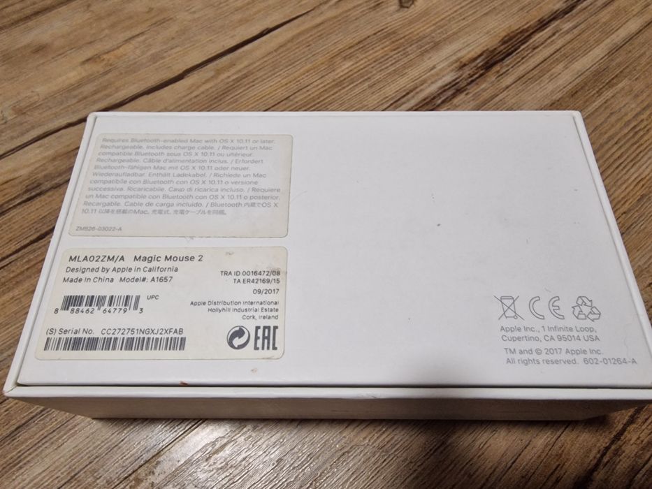 Myszka Apple Magic Mouse 2