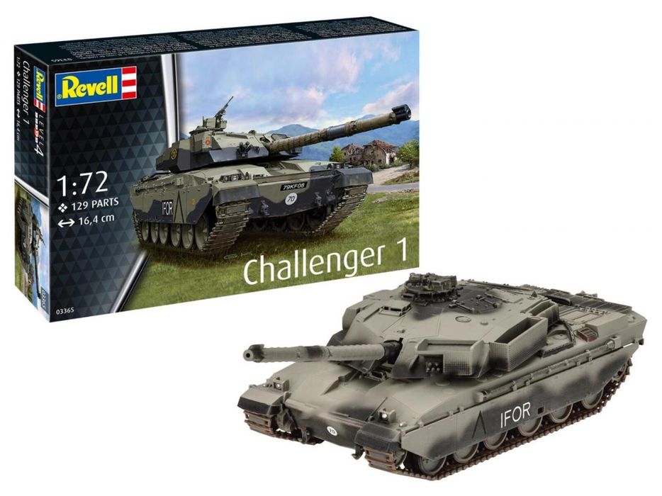 Challenger 1 pudełko,158x36 mm