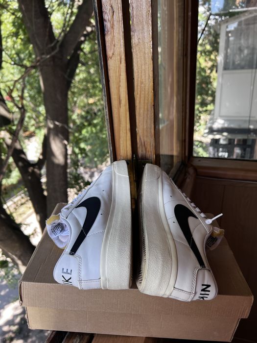 Скросівки: Nike Blazer Low Platform White