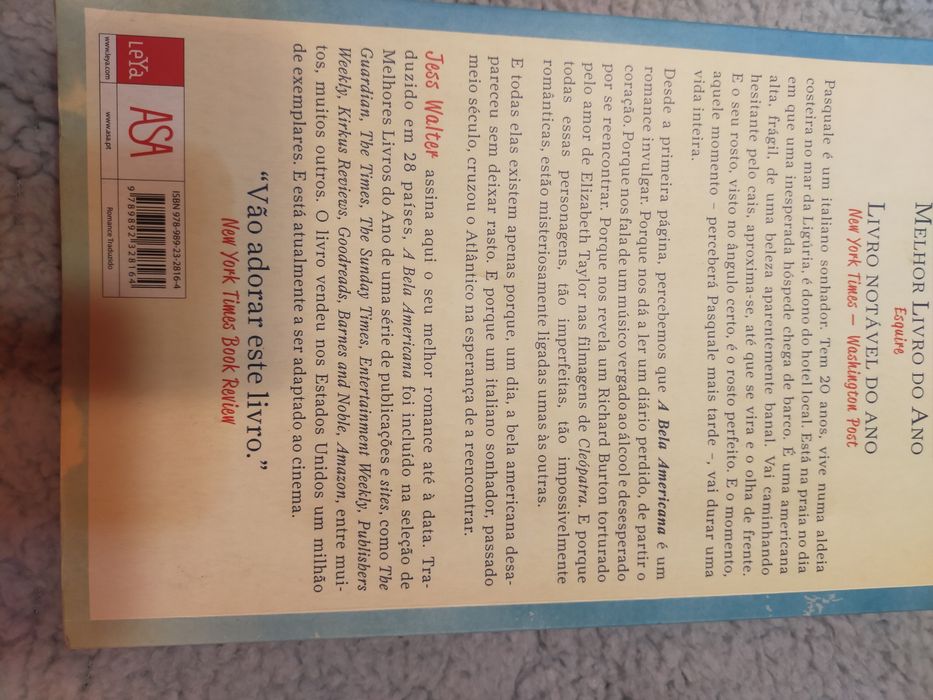 Best Seller livro A Bela Americana