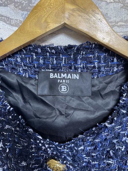 Твидовый пиджак Balmain Chanel Dior Gucci размер М