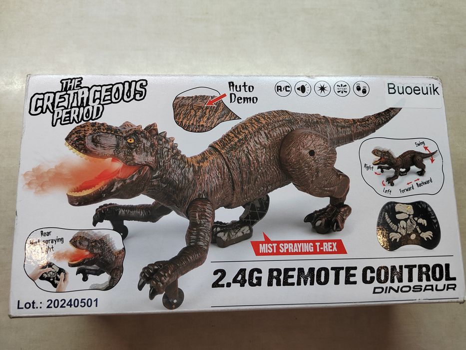 Dinozaur zdalnie sterowany