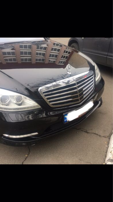 Mercedes w221 Хром в Бампер
