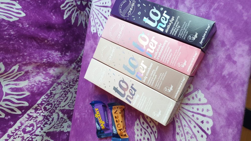 Nowy oryginalny zestaw tonerów do włosów Wedel/Only Bio+ słodycz