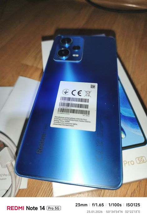 Телефон redmi note 12 pro 5 g