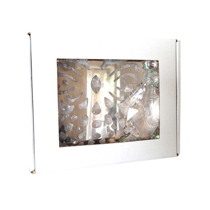 Łapacz Snów Słońca z Kryształem Zawieszka na Okno ZEN ANIOŁ Kolorowa