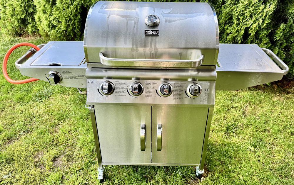 Grill gazowy Koler Relish V2 ze stali nierdzewnej