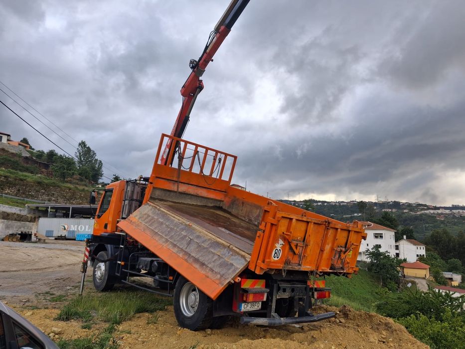 Camiao grua Renault kerax 370