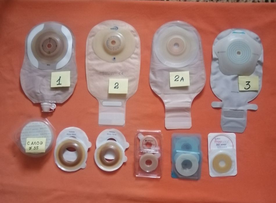 Распродажа. Калоприемник для стомы, кольцо для стомы, Спрей, лейкоплас