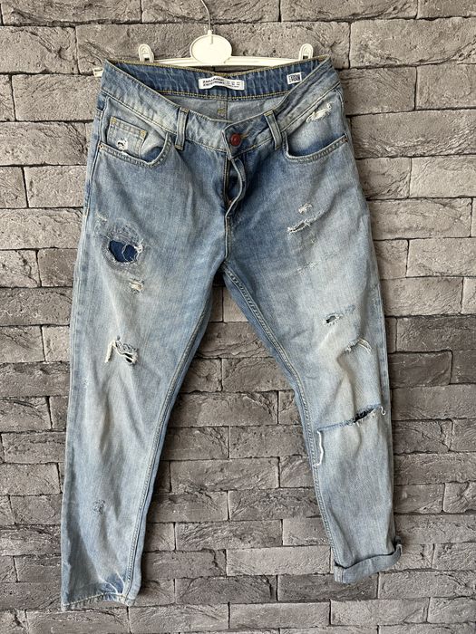 Spodnie boyfriend zara