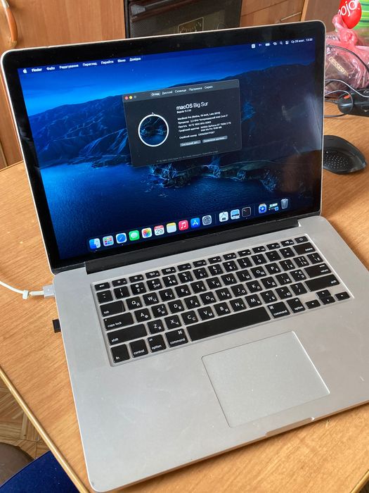 Ноутбук Macbook pro 2013 i7/16gb/gt750m (retina 15”)