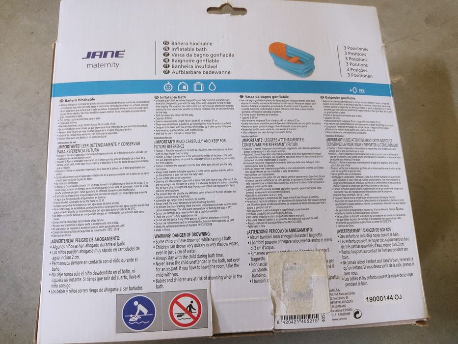 Banheira insuflável Jane
