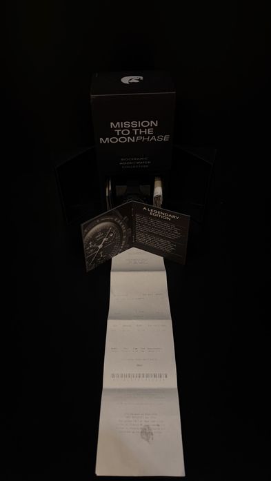 Omega MoonSwatch Mission on the moon