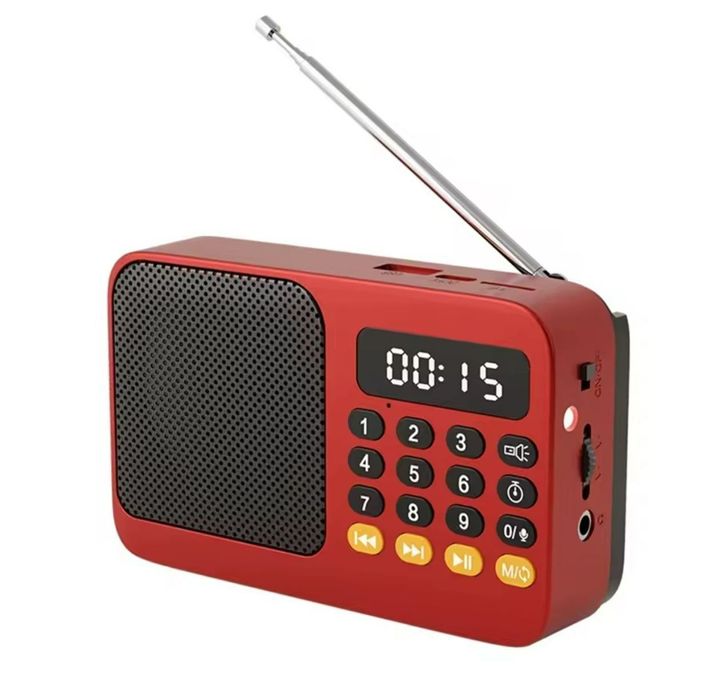 Радиоприемник Bluetooth-колонка LED-дисплей MP3-плеер USB Радио FM