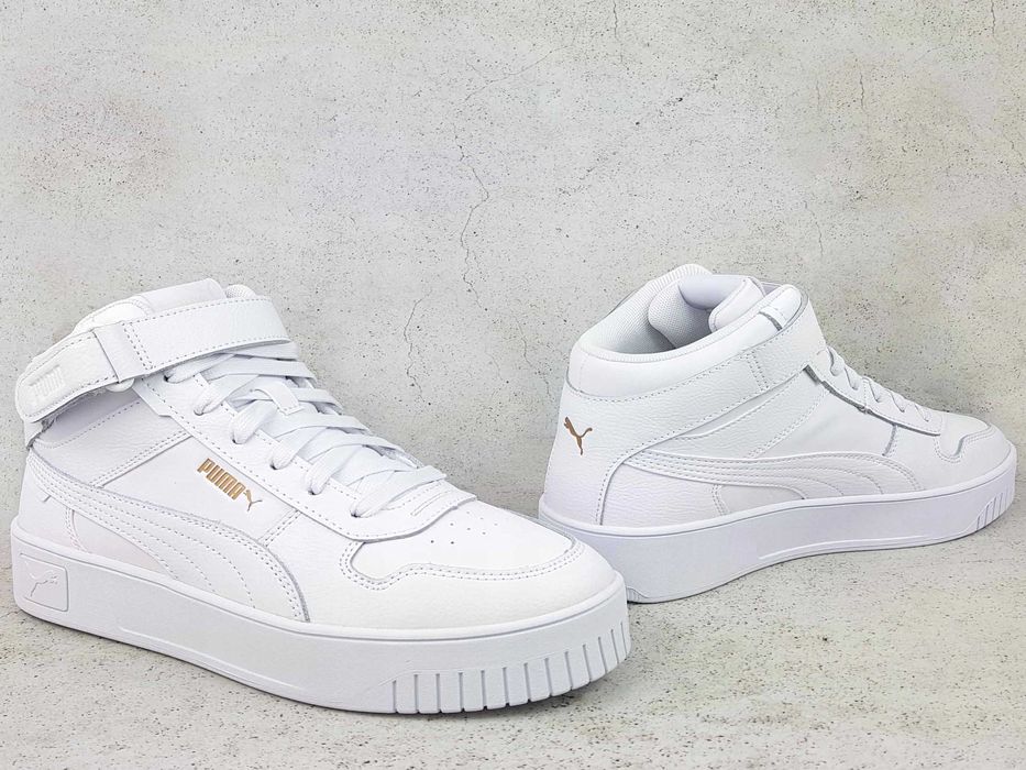 Женские хайтопы, высокие кроссовки Puma Carina Street, 36-40,5 размер