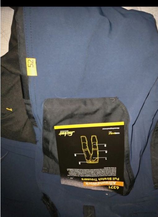 Nowe spodnie robocze Snickers 6371 rozm 52