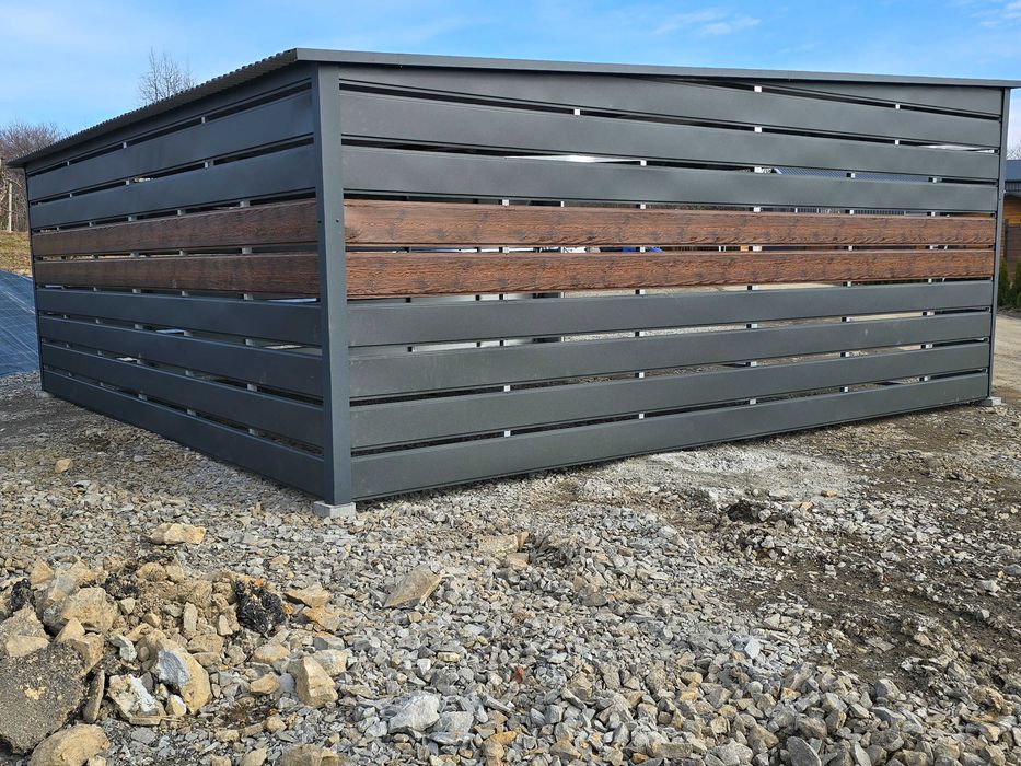 Wiata Zadaszenie na auto CARPORT 6x6