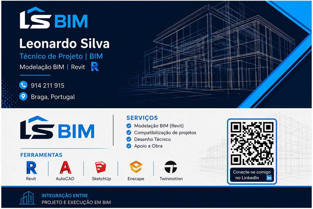 Modelador BIM | Projetista Revit SketchUp e Enscape | Preparação de Obra | AutoCAD  | Twinmotion