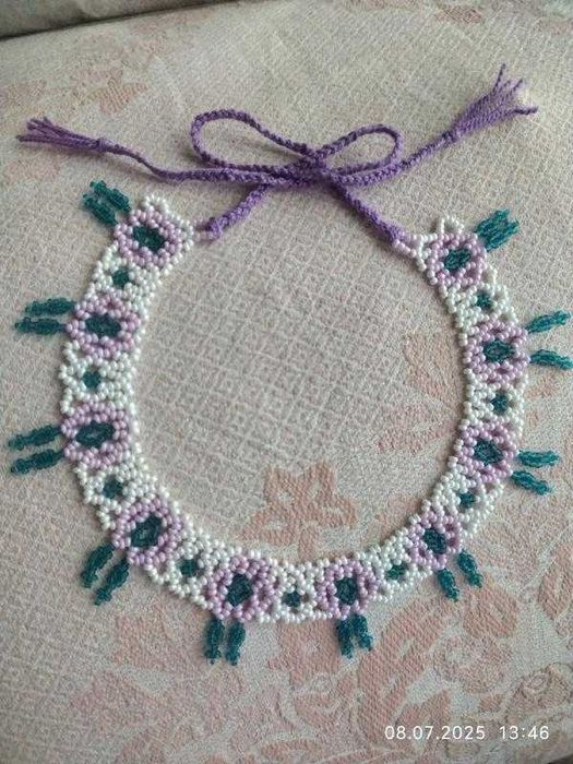 Силянка (кольє) квіткова з зав`язками в наявності