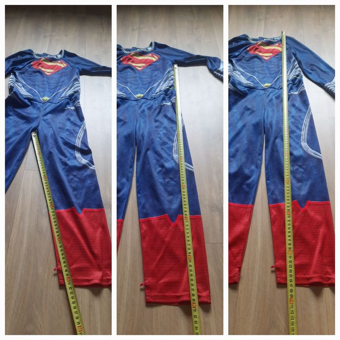 Superman człowiek ze stali 7-8 lat 122-128 strój przebranie
