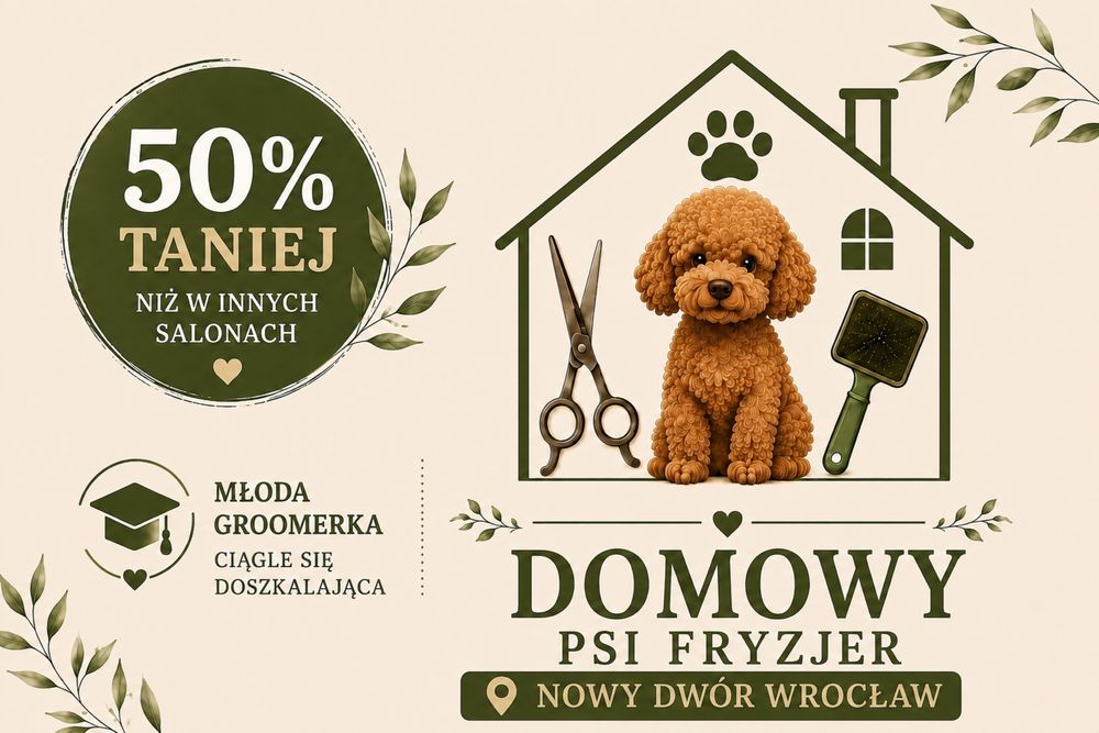 Psi fryzjer i domowa opieka