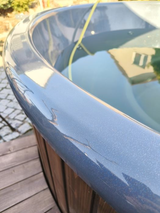 Balia ogrodowa z hydromasażem