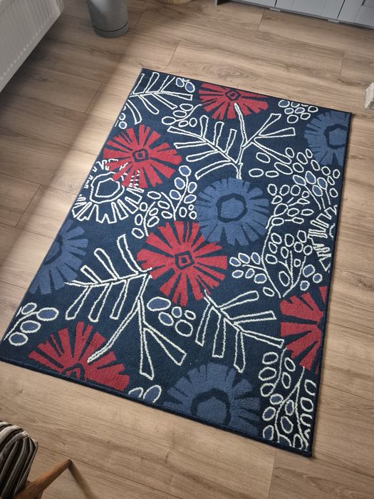 Dywan 170x120cm niebieski