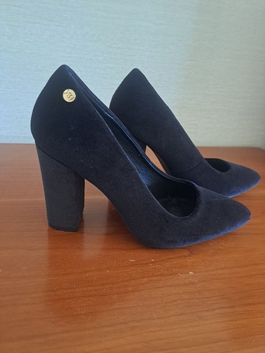 Sapato de veludo
