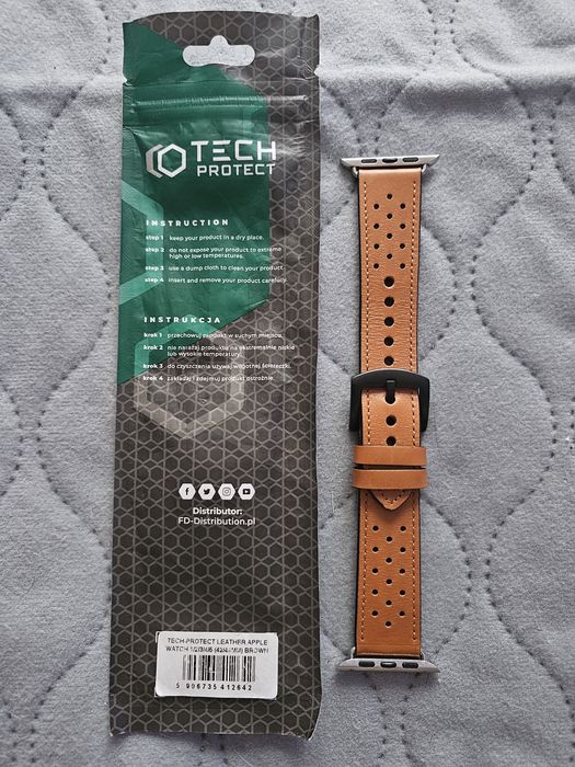 Pasek skórzany nowy do smartwatcha Apple Watch