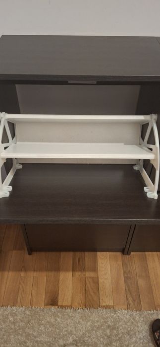 Sapateira Bissa Preto Ikea