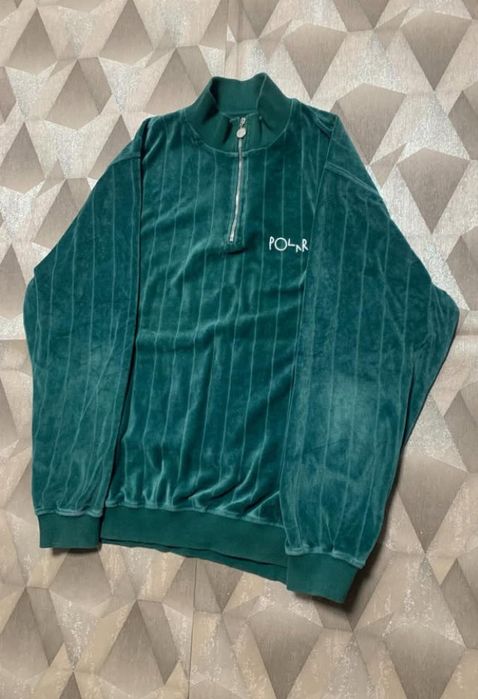 Polar velours 1/4 zip