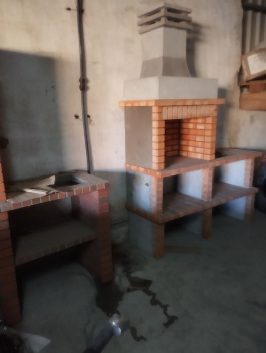 Churrasqueira em tijolo