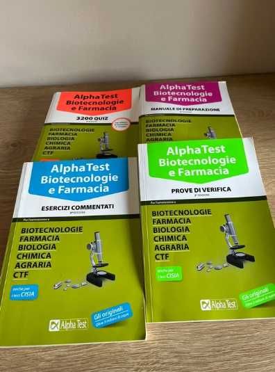 Alpha test biotecnologie e farmacia